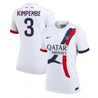 Paris Saint-Germain Presnel Kimpembe #3 Bortatröja Kvinnor 2024-25 Korta ärmar